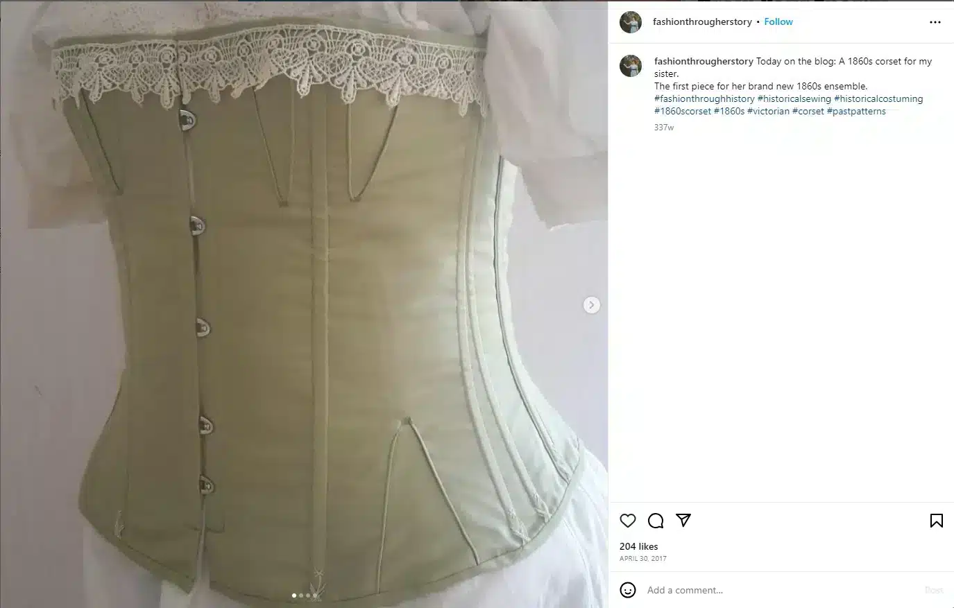 Victorian Corset DIY - SEWING CHANEL-STYLE