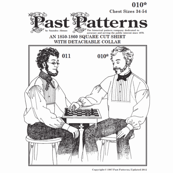 Patterns 0010 & 0011 front cover