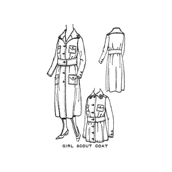 Late 1910s Girl Scout Uniform Downloads historical sewing pattern digital