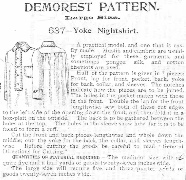 Pattern 0637 front cover