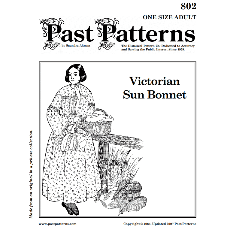 1850s Corset Sewing Pattern Bust Sizes 32-47 Past Patterns