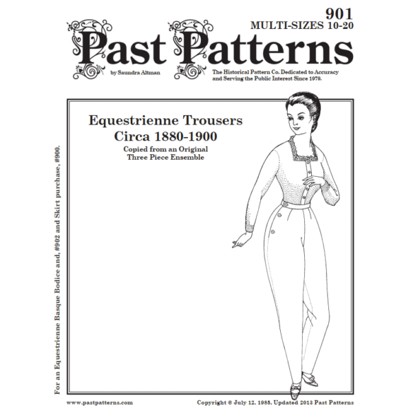 Pattern 0901 front cover