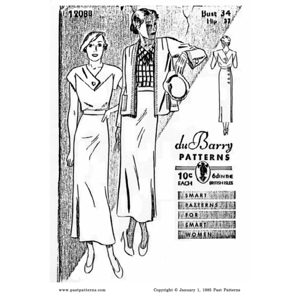 Pattern 1208B front cover