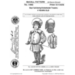 Pattern 1445 front cover