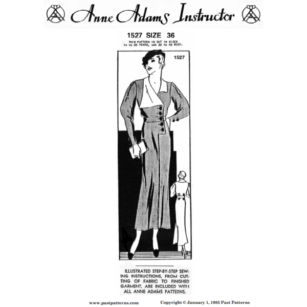 Pattern 1527 front cover