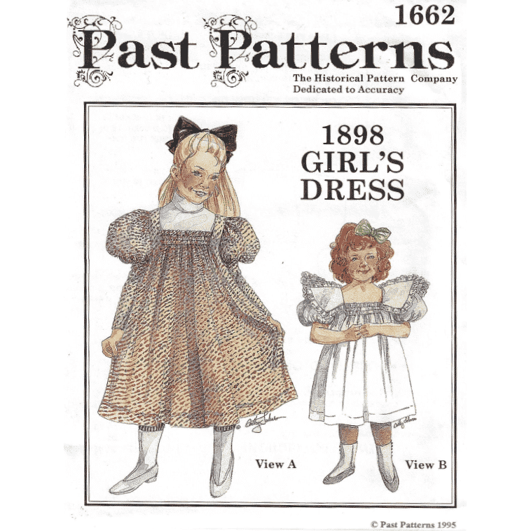 1890s Girls Dresses