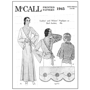 Pattern 1945 front cover