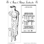 Pattern 2314 front cover