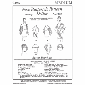 Pattern 2425 front cover