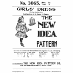 Pattern 3065 front cover