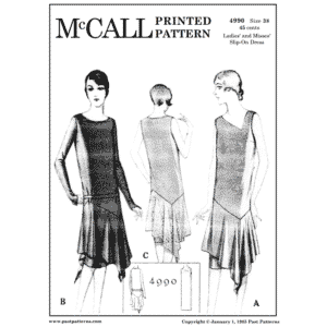 Pattern 4990 front cover