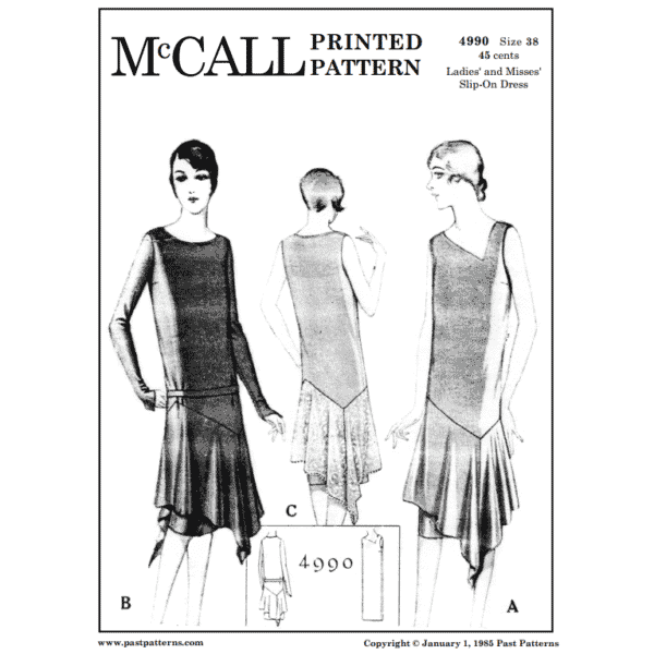 Pattern 4990 front cover