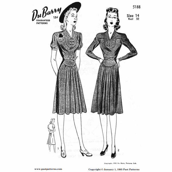 Pattern 5188 front cover