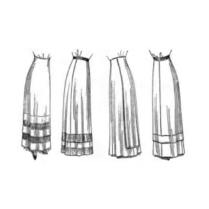 1910s Skirt Sewing Pattern