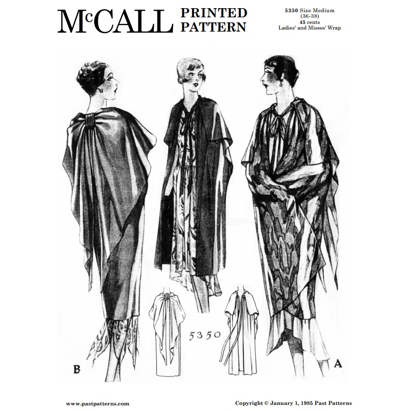 Pattern 5350 front cover
