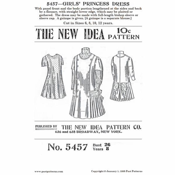 Pattern 5457 front cover