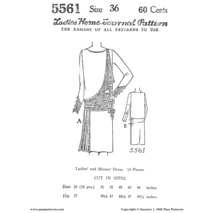 Pattern 5561 front cover