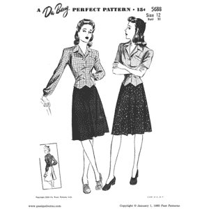 Pattern 5688 front cover
