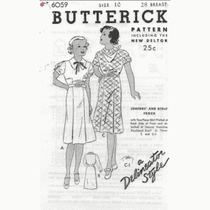 Pattern 6059 front cover