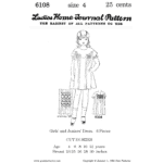 Pattern 6108 front cover