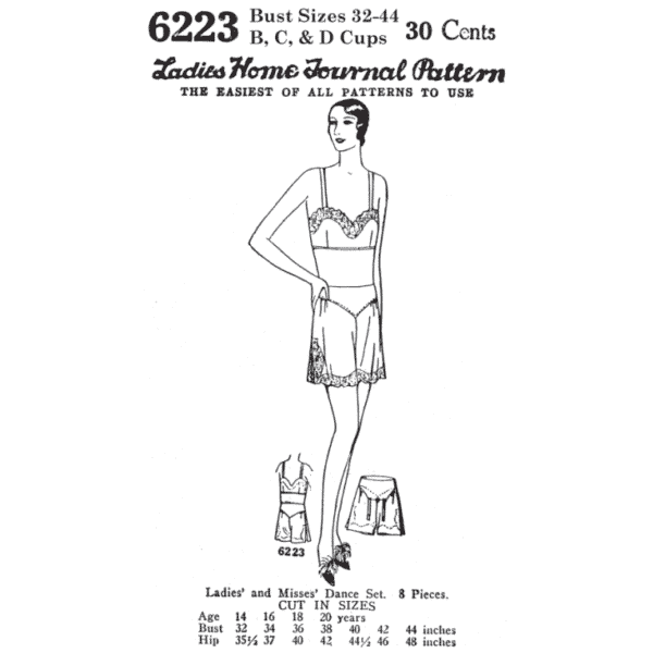 Pattern 6223 front cover