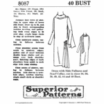 Pattern 8087 front cover