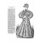 Mid 1890s Basque Waist Downloads | Bust Sizes 32-34 | Past Patterns 8355 Mid 1890s Basque Waist Downloads Victorian basque bodice ripple peplum