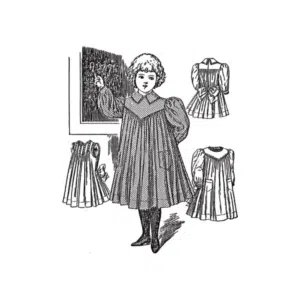 Edwardian Childs Apron Sewing Pattern