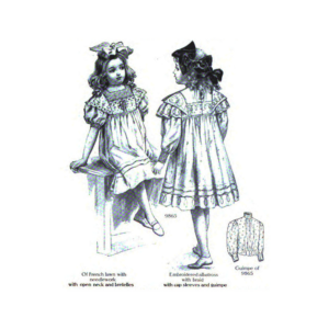 Artwork from February 1907 Delienator for Pattern 9865