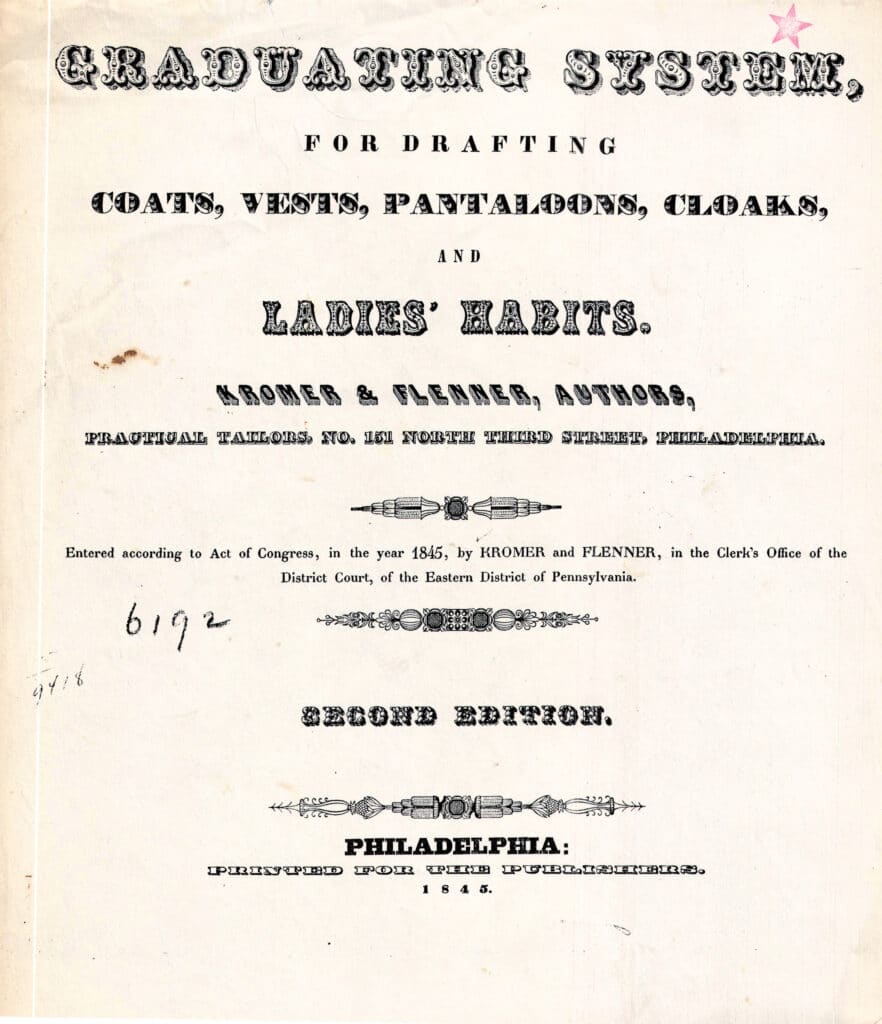 Front Cover - Graduating System for Drafting ca 1845