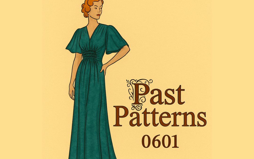 1930s Lounge Gown Downloads | Past Patterns 0601