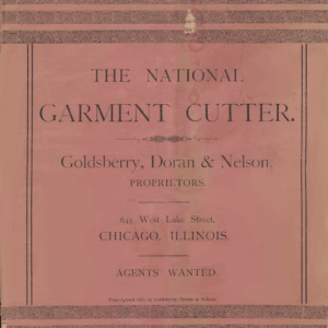 1880s Sewing Pattern Guide – Digital reprint of 1885 National Garment Cutter with Victorian garment drafting diagrams