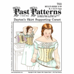 1860s Skirt Supporting Corset Downloads | Past Patterns 0703