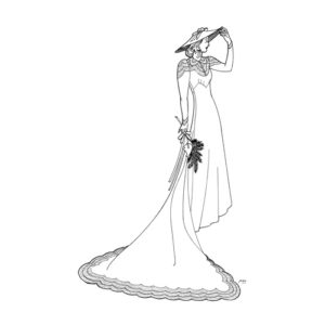 Zylstra Wedding Gown Pattern