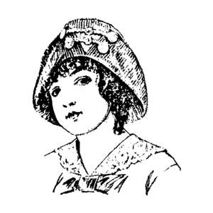 Early 1910s Children's Hat Downloads with printable pattern pieces